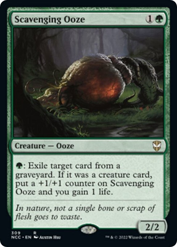 Image for Scavenging Ooze (Commander: Streets of New Capenna) (309) - Magic: The Gathering