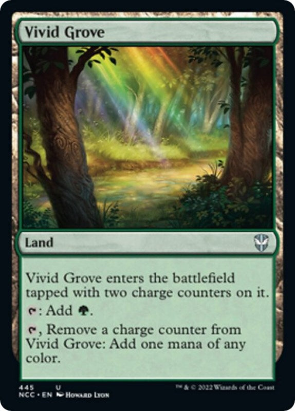 Image for Vivid Grove (Commander: Streets of New Capenna) (445) - Magic: The Gathering