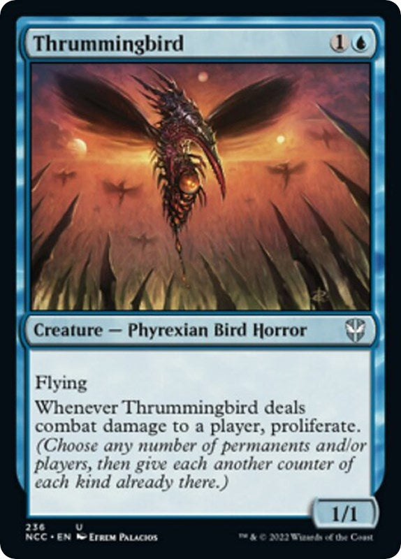 Image for Thrummingbird (Commander: Streets of New Capenna) (236) - Magic: The Gathering