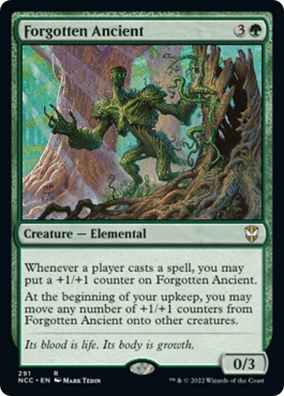 Image for Forgotten Ancient (Commander: Streets of New Capenna) (291) - Magic: The Gathering