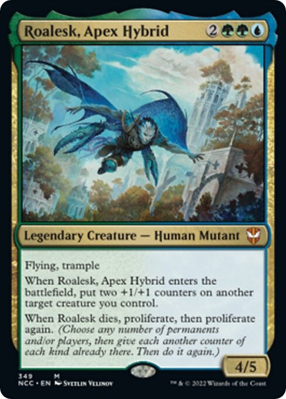 Image for Roalesk, Apex Hybrid (Commander: Streets of New Capenna) (349) - Magic: The Gathering