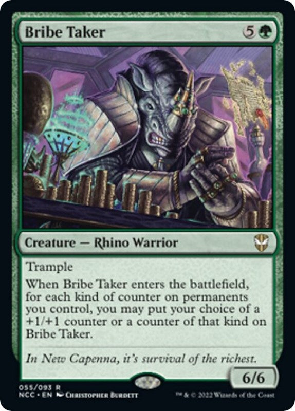 Image for Bribe Taker (Commander: Streets of New Capenna) (55) - Magic: The Gathering