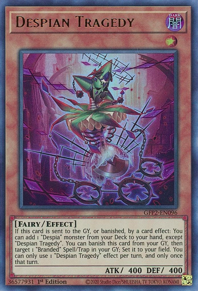 Image for Despian Tragedy (Ghosts From the Past: The 2nd Haunting) (GFP2-EN096) - YuGiOh