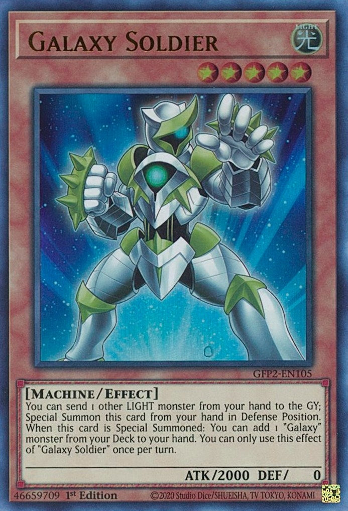 Image for Galaxy Soldier (Ghosts From the Past: The 2nd Haunting) (GFP2-EN105) - YuGiOh