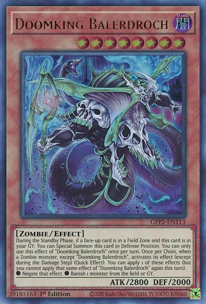 Image for Doomking Balerdroch (Ghosts From the Past: The 2nd Haunting) (GFP2-EN113) - YuGiOh