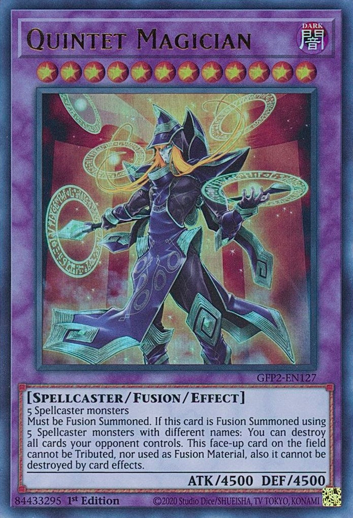 Image for Quintet Magician (Ghosts From the Past: The 2nd Haunting) (GFP2-EN127) - YuGiOh