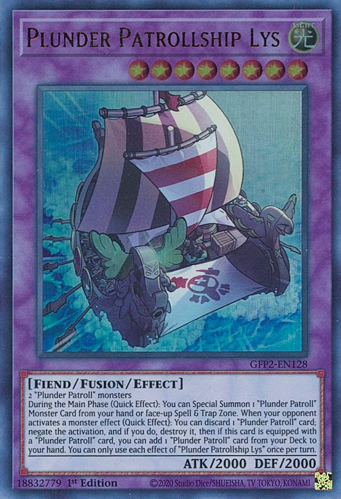 Image for Plunder Patrollship Lys (Ghosts From the Past: The 2nd Haunting) (GFP2-EN128) - YuGiOh