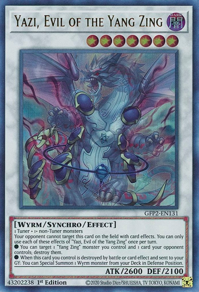 Image for Yazi, Evil of the Yang Zing (Ghosts From the Past: The 2nd Haunting) (GFP2-EN131) - YuGiOh