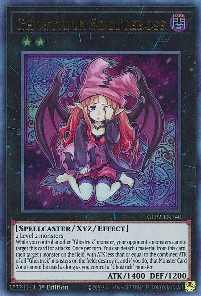 Image for Ghostrick Socuteboss (Ghosts From the Past: The 2nd Haunting) (GFP2-EN140) - YuGiOh
