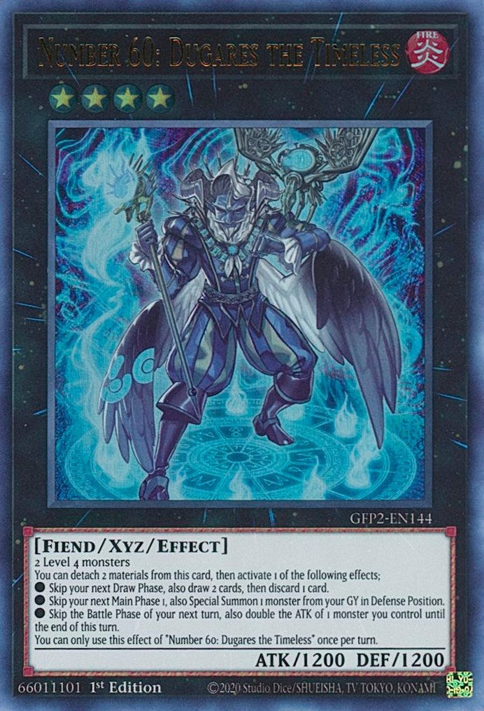 Image for Number 60: Dugares the Timeless (Ghosts From the Past: The 2nd Haunting) (GFP2-EN144) - YuGiOh