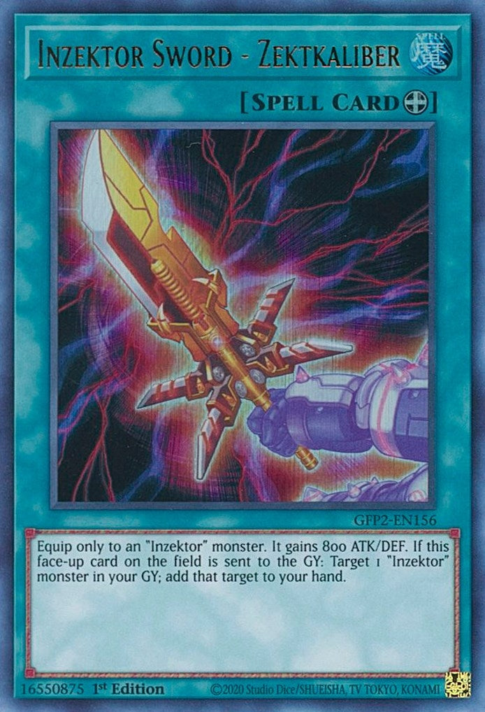 Image for Inzektor Sword - Zektkaliber (Ghosts From the Past: The 2nd Haunting) (GFP2-EN156) - YuGiOh