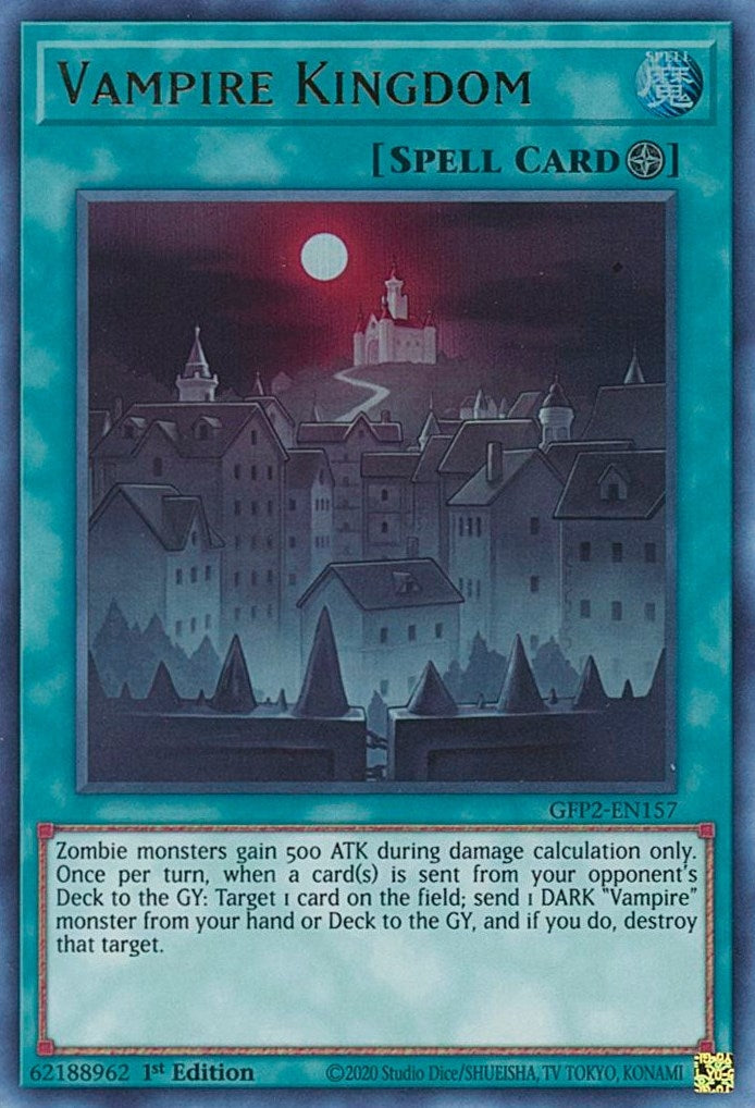 Image for Vampire Kingdom (Ghosts From the Past: The 2nd Haunting) (GFP2-EN157) - YuGiOh