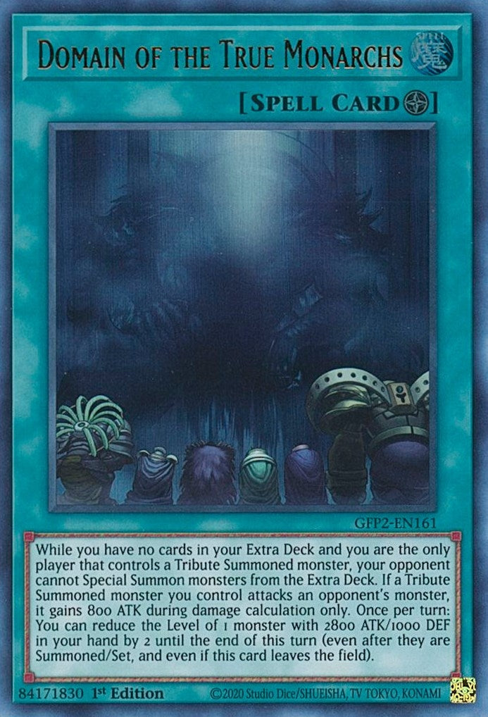 Image for Domain of the True Monarchs (Ghosts From the Past: The 2nd Haunting) (GFP2-EN161) - YuGiOh