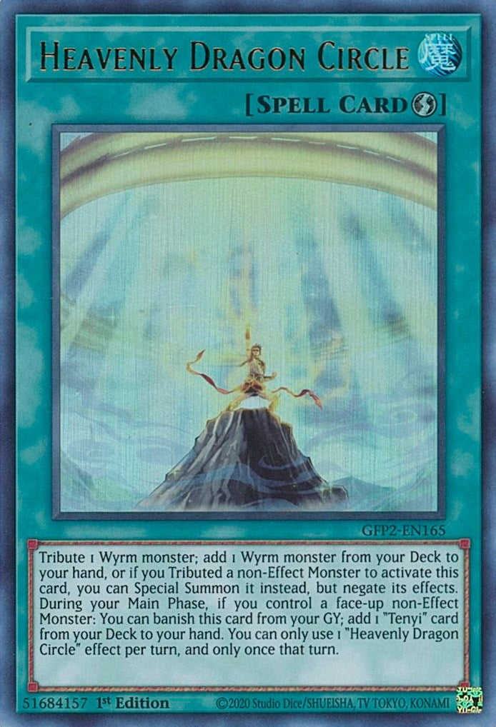 Image for Heavenly Dragon Circle (Ghosts From the Past: The 2nd Haunting) (GFP2-EN165) - YuGiOh