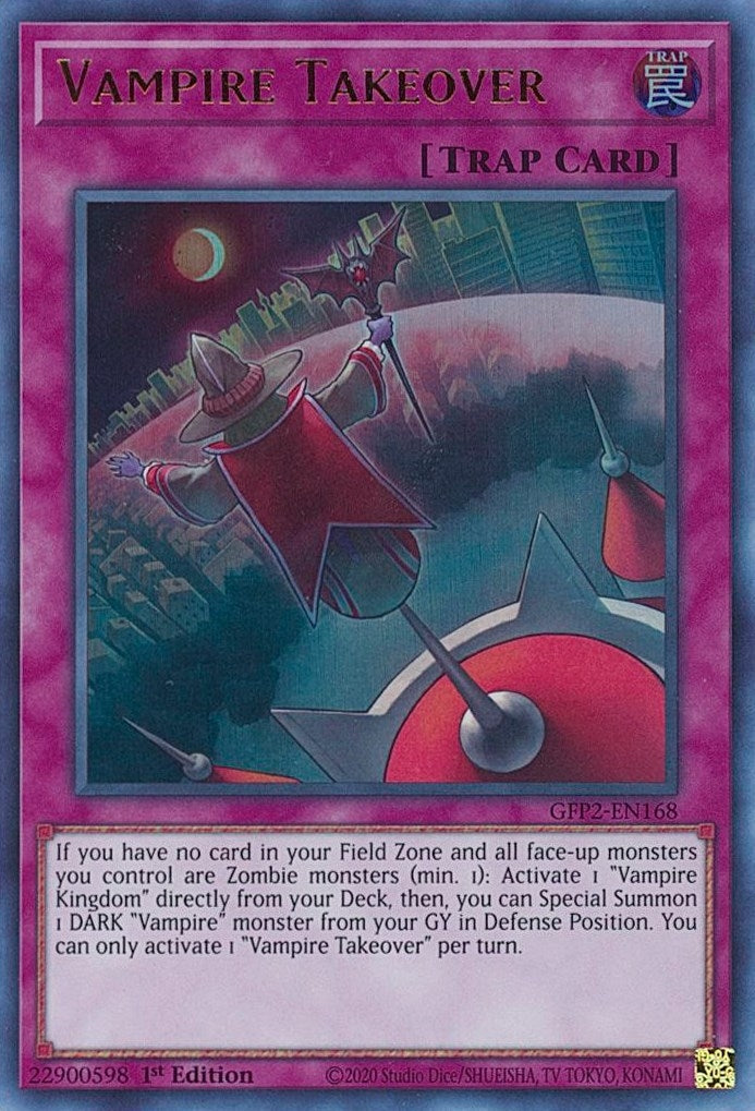 Image for Vampire Takeover (Ghosts From the Past: The 2nd Haunting) (GFP2-EN168) - YuGiOh