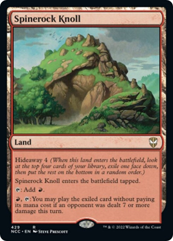 Image for Spinerock Knoll (Commander: Streets of New Capenna) (429) - Magic: The Gathering