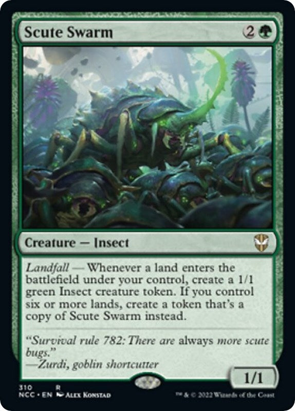 Image for Scute Swarm (Commander: Streets of New Capenna) (310) - Magic: The Gathering