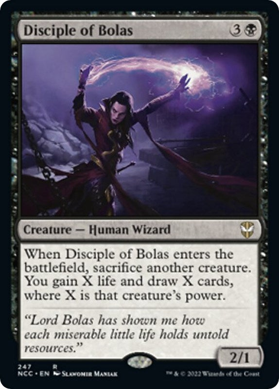 Image for Disciple of Bolas (Commander: Streets of New Capenna) (247) - Magic: The Gathering