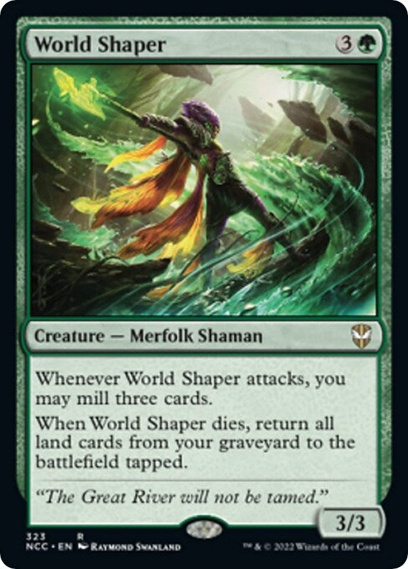 Image for World Shaper (Commander: Streets of New Capenna) (323) - Magic: The Gathering