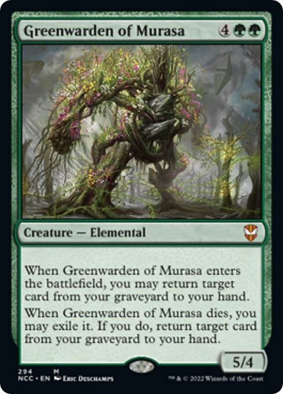 Image for Greenwarden of Murasa (Commander: Streets of New Capenna) (294) - Magic: The Gathering
