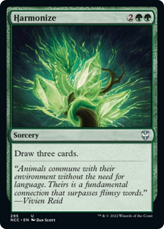 Image for Harmonize (Commander: Streets of New Capenna) (295) - Magic: The Gathering