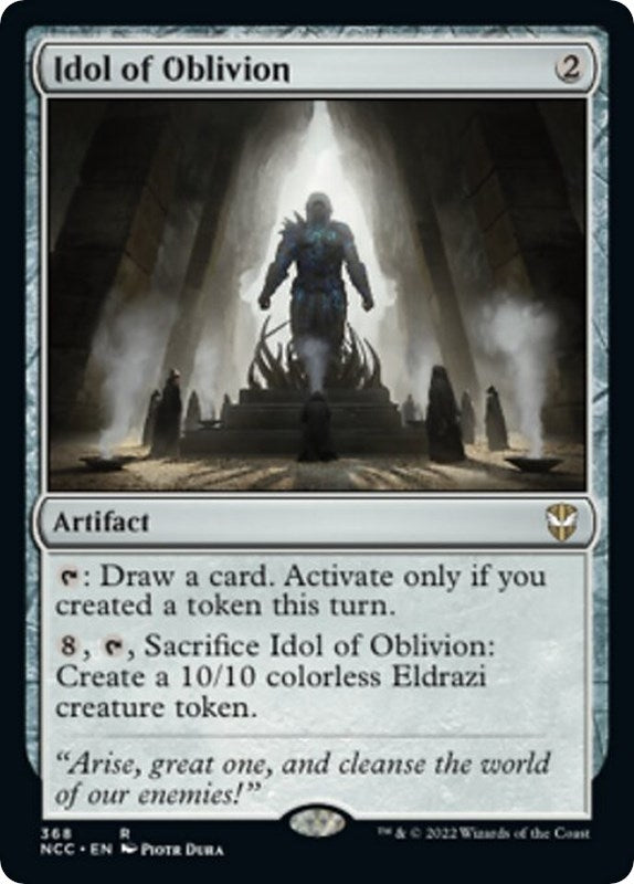 Image for Idol of Oblivion (Commander: Streets of New Capenna) (368) - Magic: The Gathering