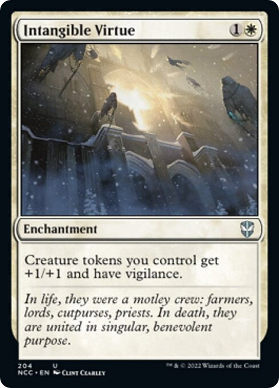 Image for Intangible Virtue (Commander: Streets of New Capenna) (204) - Magic: The Gathering