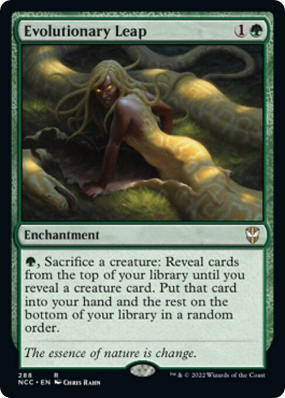 Image for Evolutionary Leap (Commander: Streets of New Capenna) (288) - Magic: The Gathering