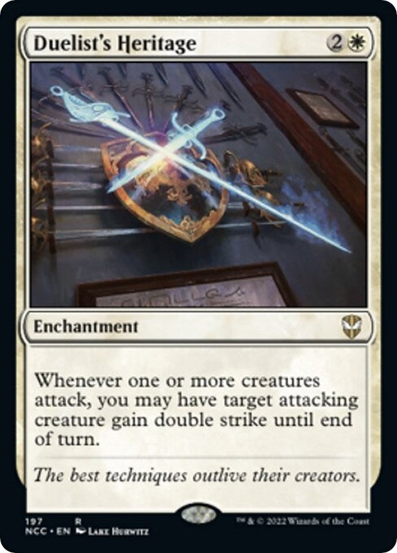 Image for Duelist's Heritage (Commander: Streets of New Capenna) (197) - Magic: The Gathering
