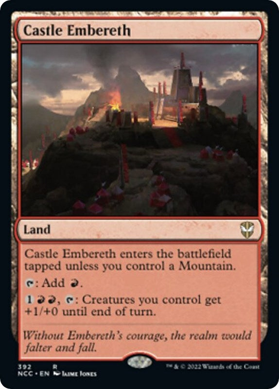 Image for Castle Embereth (Commander: Streets of New Capenna) (392) - Magic: The Gathering