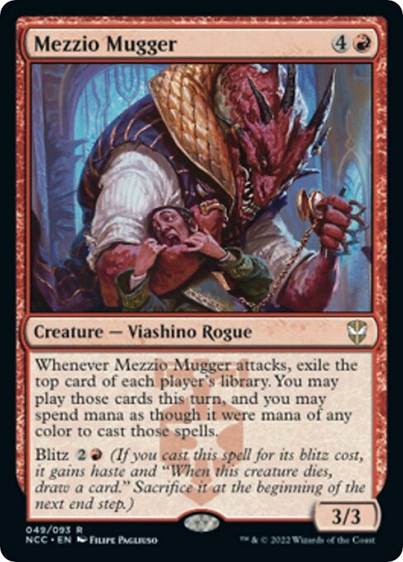 Image for Mezzio Mugger (Commander: Streets of New Capenna) (49) - Magic: The Gathering