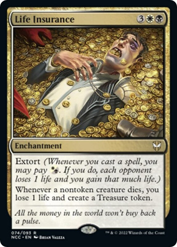 Image for Life Insurance (Commander: Streets of New Capenna) (74) - Magic: The Gathering