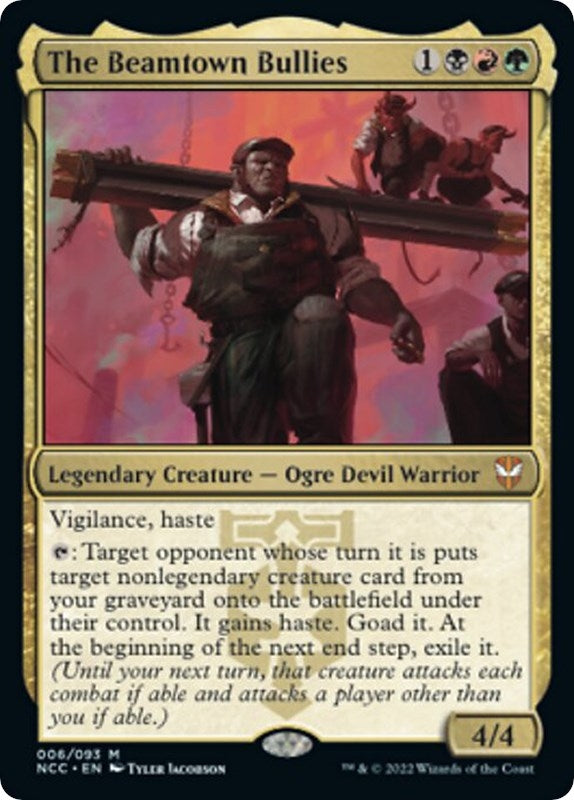 Image for The Beamtown Bullies (Commander: Streets of New Capenna) (6) - Magic: The Gathering