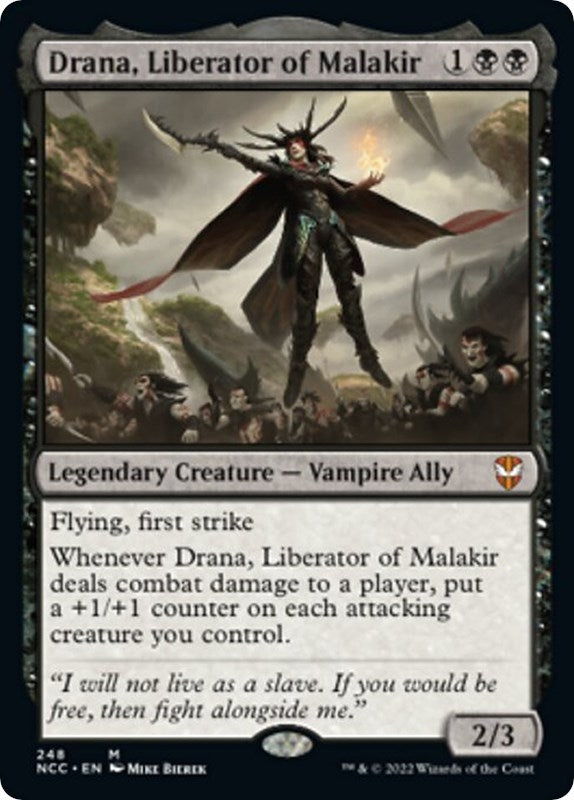 Image for Drana, Liberator of Malakir (Commander: Streets of New Capenna) (248) - Magic: The Gathering