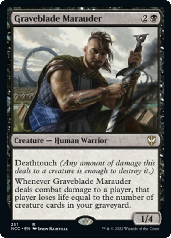 Image for Graveblade Marauder (Commander: Streets of New Capenna) (251) - Magic: The Gathering