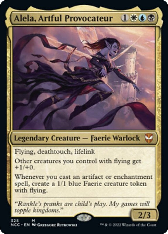 Image for Alela, Artful Provocateur (Commander: Streets of New Capenna) (325) - Magic: The Gathering