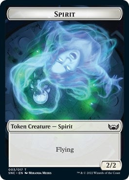 Image for Spirit Token (Streets of New Capenna) (3) - Magic: The Gathering