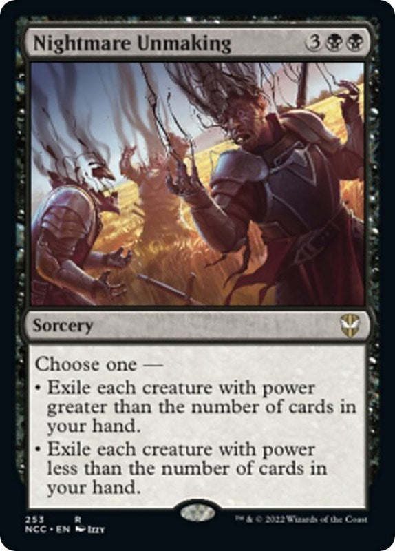 Image for Nightmare Unmaking (Commander: Streets of New Capenna) (253) - Magic: The Gathering