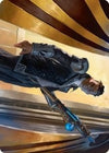 Image for Backup Agent Art Card (Art Series: Streets of New Capenna) (1) - Magic: The Gathering
