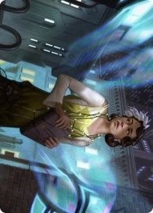 Image for Giada, Font of Hope Art Card (4/81) (Art Series: Streets of New Capenna) (4) - Magic: The Gathering