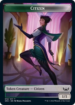Image for Citizen Token (Streets of New Capenna) (12) - Magic: The Gathering