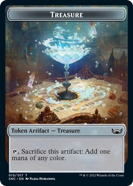 Image for Treasure Token (013) (Streets of New Capenna) (13) - Magic: The Gathering
