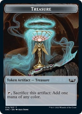 Image for Treasure Token (014) (Streets of New Capenna) (14) - Magic: The Gathering