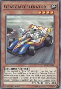 Geargiaccelerator - Structure Deck: Geargia Rampage (Common) [SDGR-006]