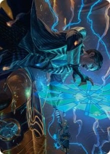 Image for Brokers Veteran Art Card (Art Series: Streets of New Capenna) (10) - Magic: The Gathering