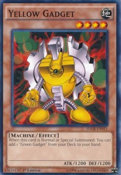 Yellow Gadget - Structure Deck: Geargia Rampage (Common) [SDGR-011]