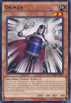 Oilman - Structure Deck: Geargia Rampage (Common) [SDGR-018]