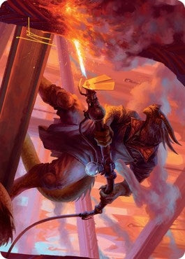 Image for Plasma Jockey Art Card (Gold-Stamped Signature) (Art Series: Streets of New Capenna) (19) - Magic: The Gathering