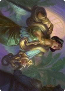 Image for Venom Connoisseur Art Card (Art Series: Streets of New Capenna) (21) - Magic: The Gathering