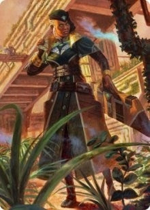 Image for Vivien on the Hunt Art Card (Art Series: Streets of New Capenna) (22) - Magic: The Gathering